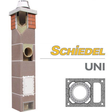 Schiedel UNI одноходовой дымоход с вентиляцией основание