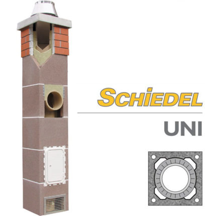 Schiedel UNI одноходовой дымоход без вентиляции основание