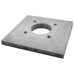 Консольная плита для одноходового дымохода без вентиляции