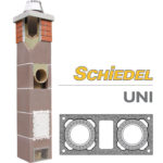 Schiedel UNI двухходовой дымоход с вентиляцией основание