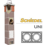 Schiedel UNI двухходовой дымоход без вентиляции основание