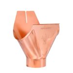 Воронка желоба Aquasystem медная