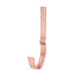 Крюк желоба длинный Aquasystem медный