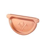 Заглушка желоба Aquasystem медная