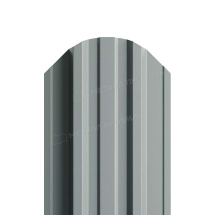Металлический штакетник МП TRAPEZE односторонний RAL 7005