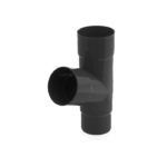 Тройник трубы Gamrat графит