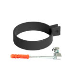 Хомут трубы Gamrat графит