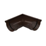 Угол желоба 90° внешний Gamrat коричневый