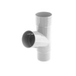 Тройник трубы Gamrat белый