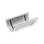 Муфта желоба Gamrat белый