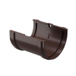 Соединитель желобов Docke Premium каштан Ø120/85 мм