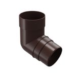 Колено 72° Docke Premium каштан Ø120/85 мм