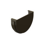 Заглушка желоба Docke Premium шоколад Ø120/85 мм