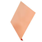 Ветровая планка (L-профиль) Aquasystem 2 метра Медь