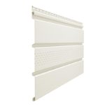 Docke виниловый софит с перфорацией 3,05 метра пломбир