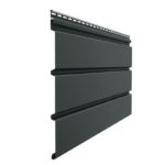 Docke виниловый софит сплошной 3,05 метра графит