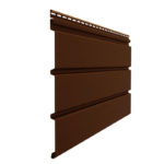 Docke виниловый софит сплошной 3,05 метра каштан