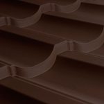 Металлочерепица Трамонтана коричневый