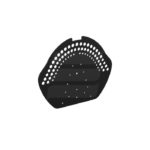 Коньковый торцевой элемент черный