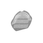 Коньковый торцевой элемент серый