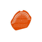 Коньковый торцевой элемент красный