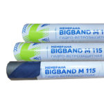 BIGBAND М 115 гидроизоляционная диффузионная мембрана состоит из трех слоев, которые имеют повышенную прочность к разрыву и превосходно защищают утеплитель от проникновения влаги.