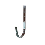 Держатель желоба металлический Gamrat коричневый Ø125/110 мм