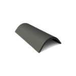 Коньковая черепица с зажимом черный