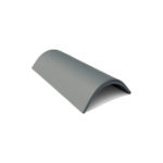 Коньковая черепица с зажимом графит