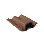 Вентиляционная черепица таунус темно-коричневый