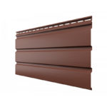 ТН виниловый софит сплошной 3 метра каштан